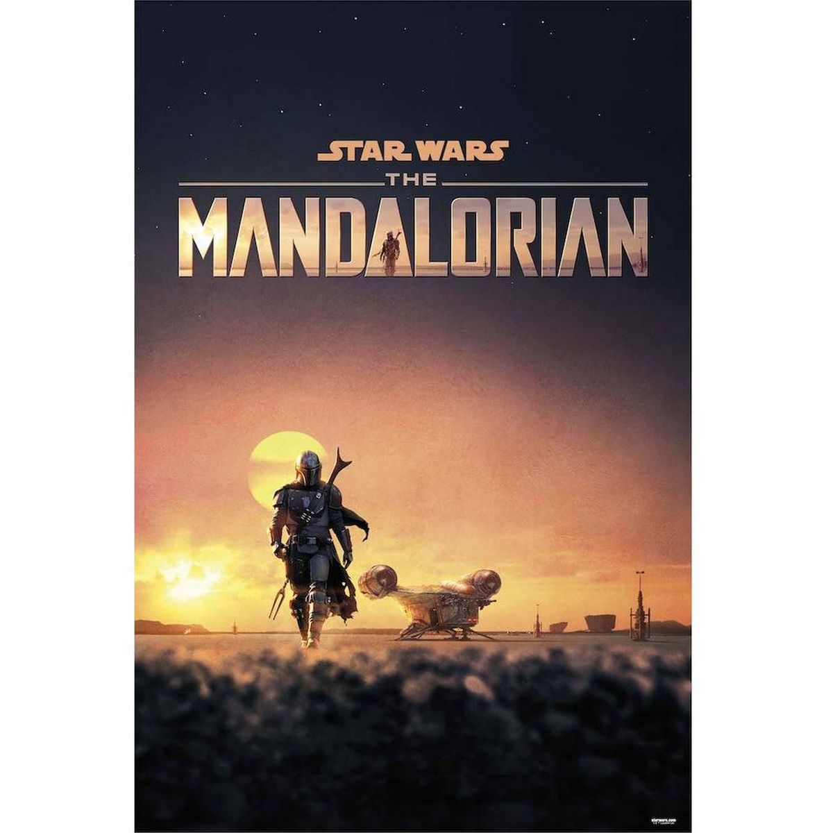 Poster Mandalorian Star Wars