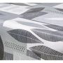 Voir la diapositive 3 : HABITABLE Nappe en toile cirée rectangulaire Opus - 140 x 200 cm - Gris