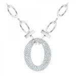 SC CRYSTAL Collier par SC Crystal orné de Cristaux scintillants