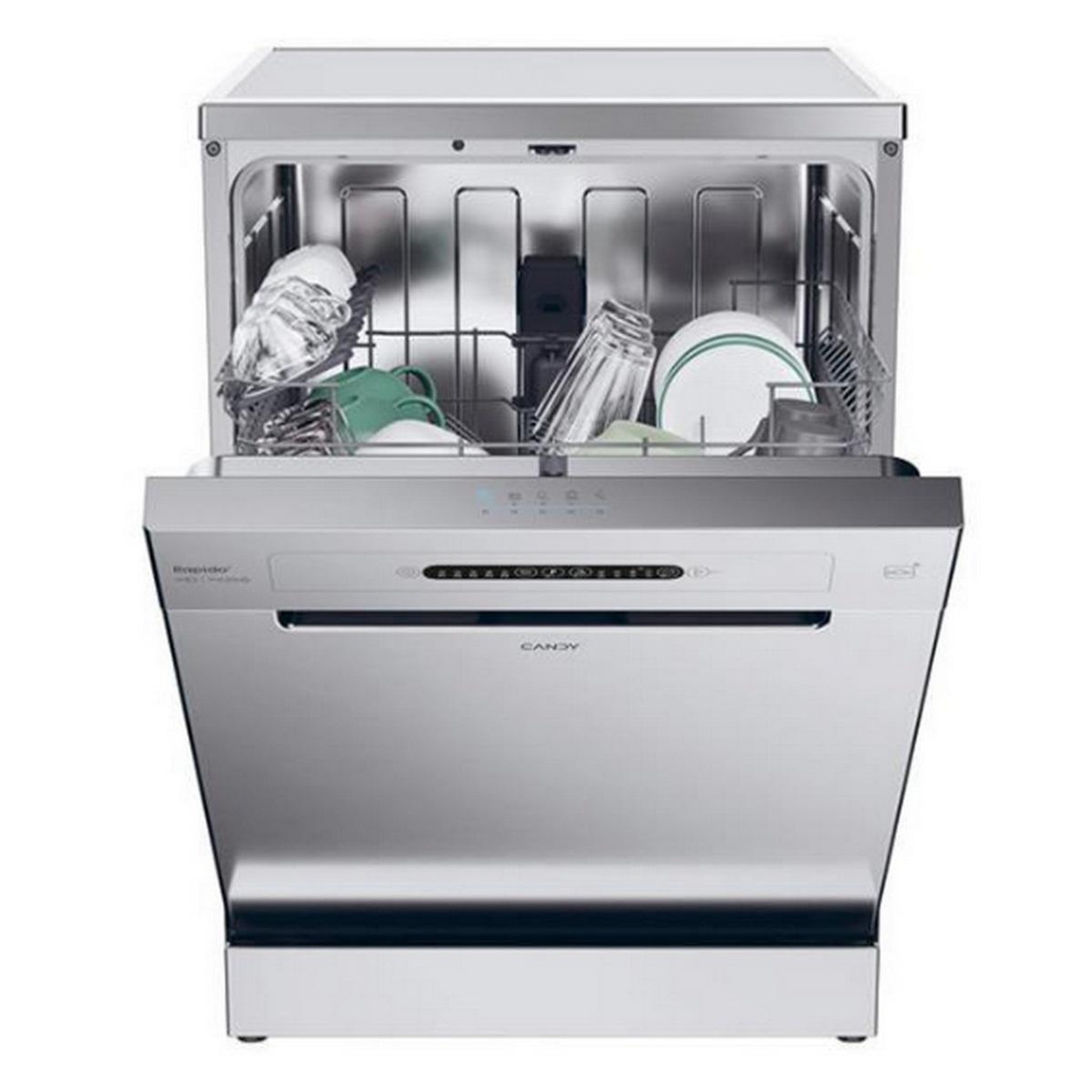 Voir la diapositive 3 : Candy Lave-vaisselle 60cm 13 couverts 47db silver - cf3c7l0s