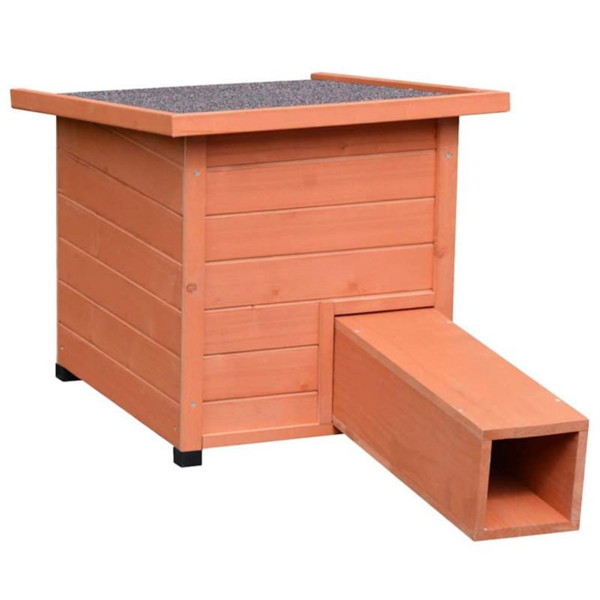 @Pet pet Maison hérisson XL 53x65x52cm bois marron