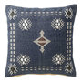 Voir la diapositive 1 : Paris Prix Coussin Déco en Coton  Ethique  45x45cm Bleu Foncé