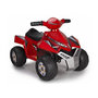 Voir la diapositive 1 : FEBER FEBER - Quad Racy Rouge - Vehicule Electrique pour Enfant 6 Volts