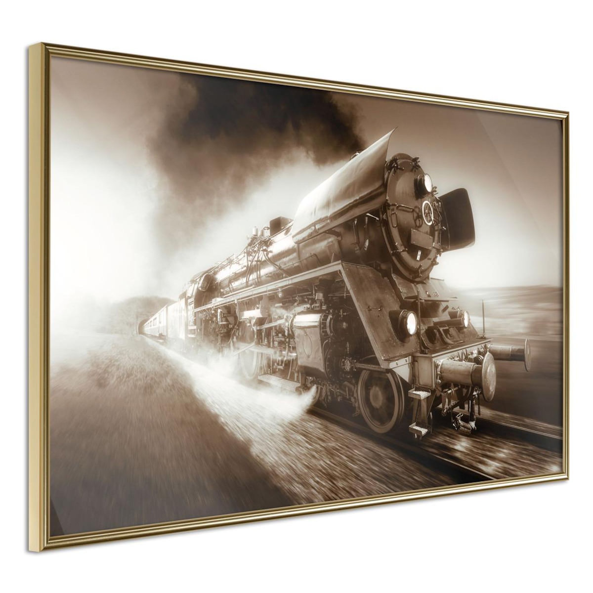 Paris Prix Affiche Murale Encadrée  Steam and Steel