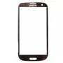 Samsung Vitre écran de façade marron + adhésif pour Samsung Galaxy S3 I9300 I9305