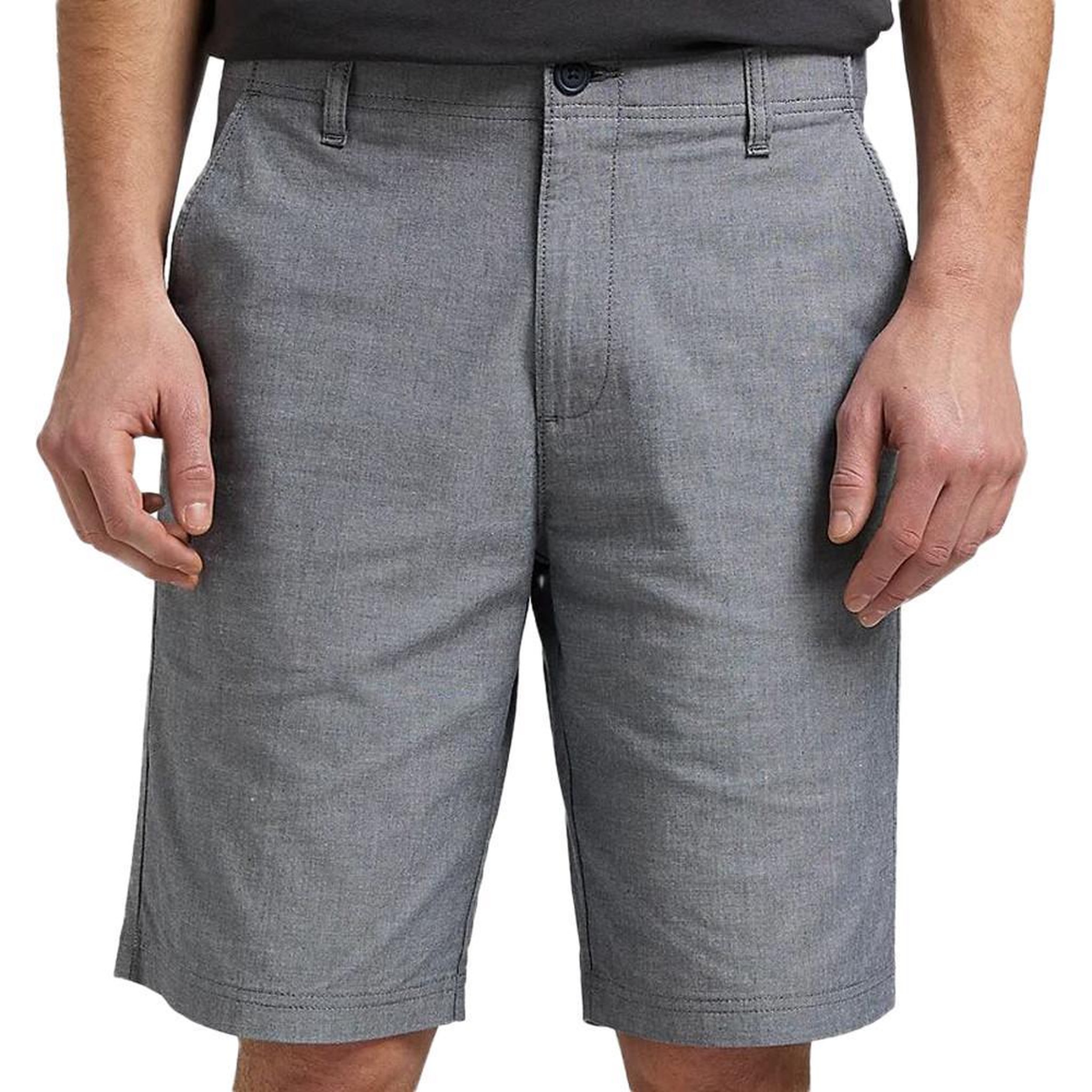 Voir la diapositive 1 : LEE Short gris/bleu homme lee chino