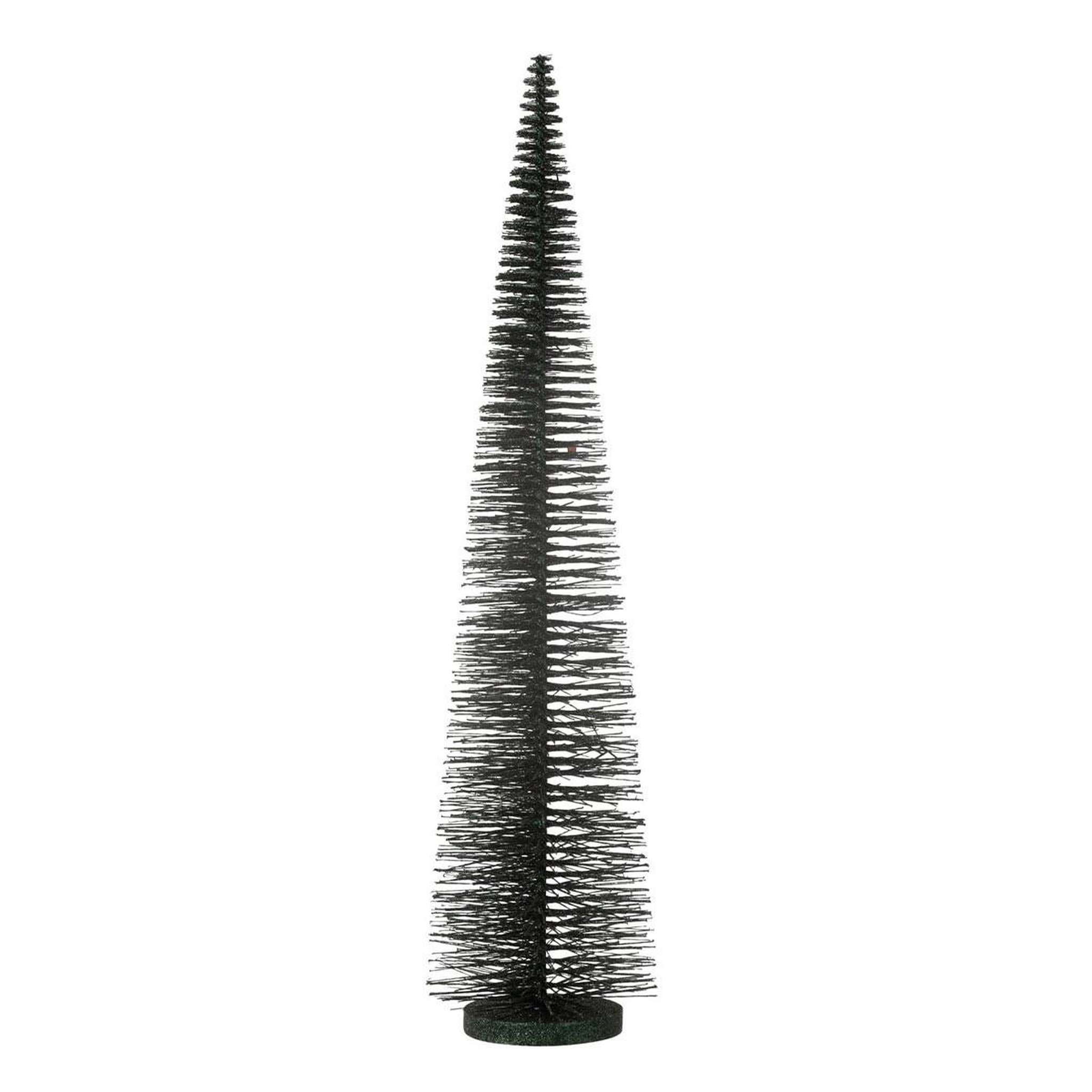 J-LINE Sapin de noël déco pailleté  josh  61cm vert foncé