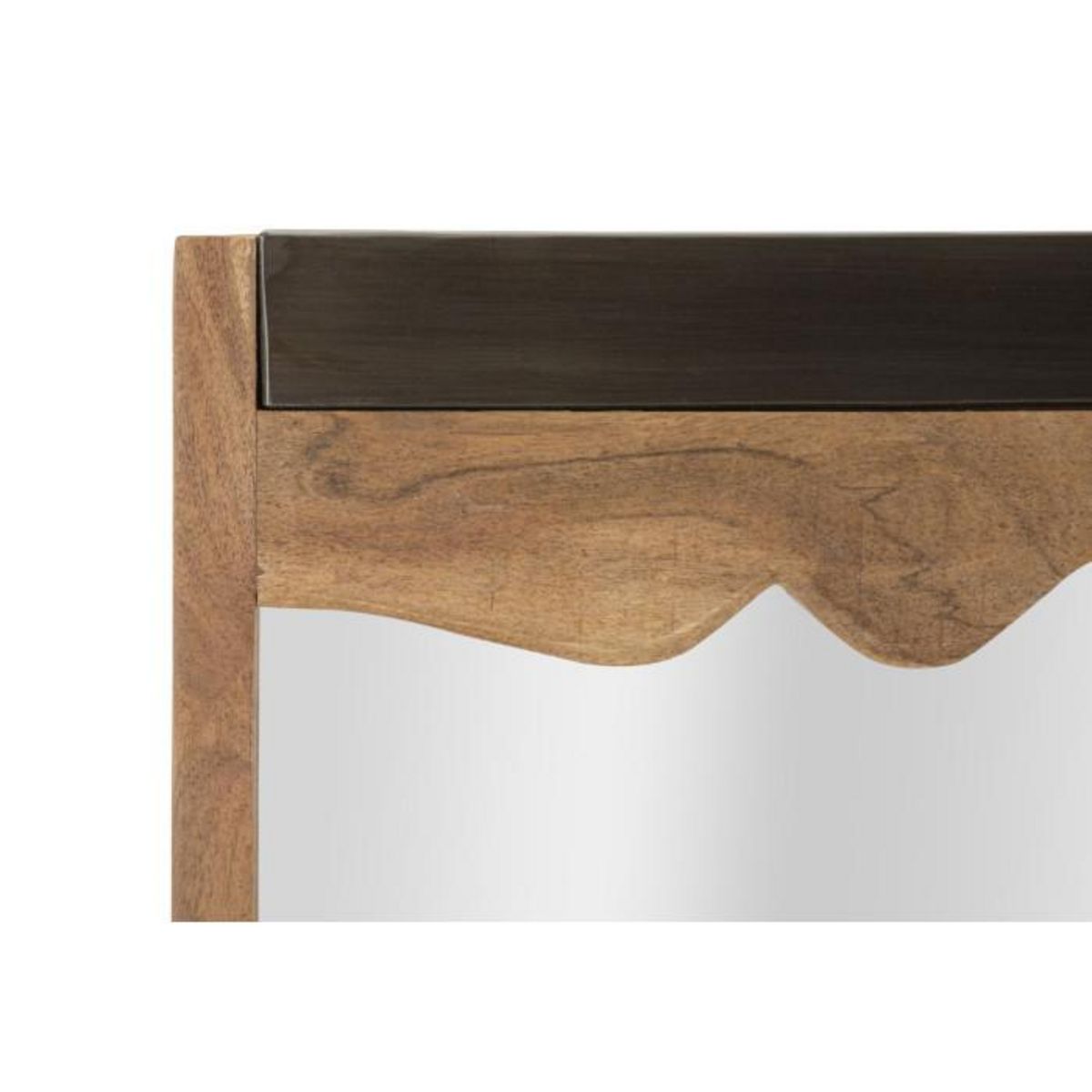 Paris Prix Miroir Mural Design en Bois  Yellowstone  120cm Marron