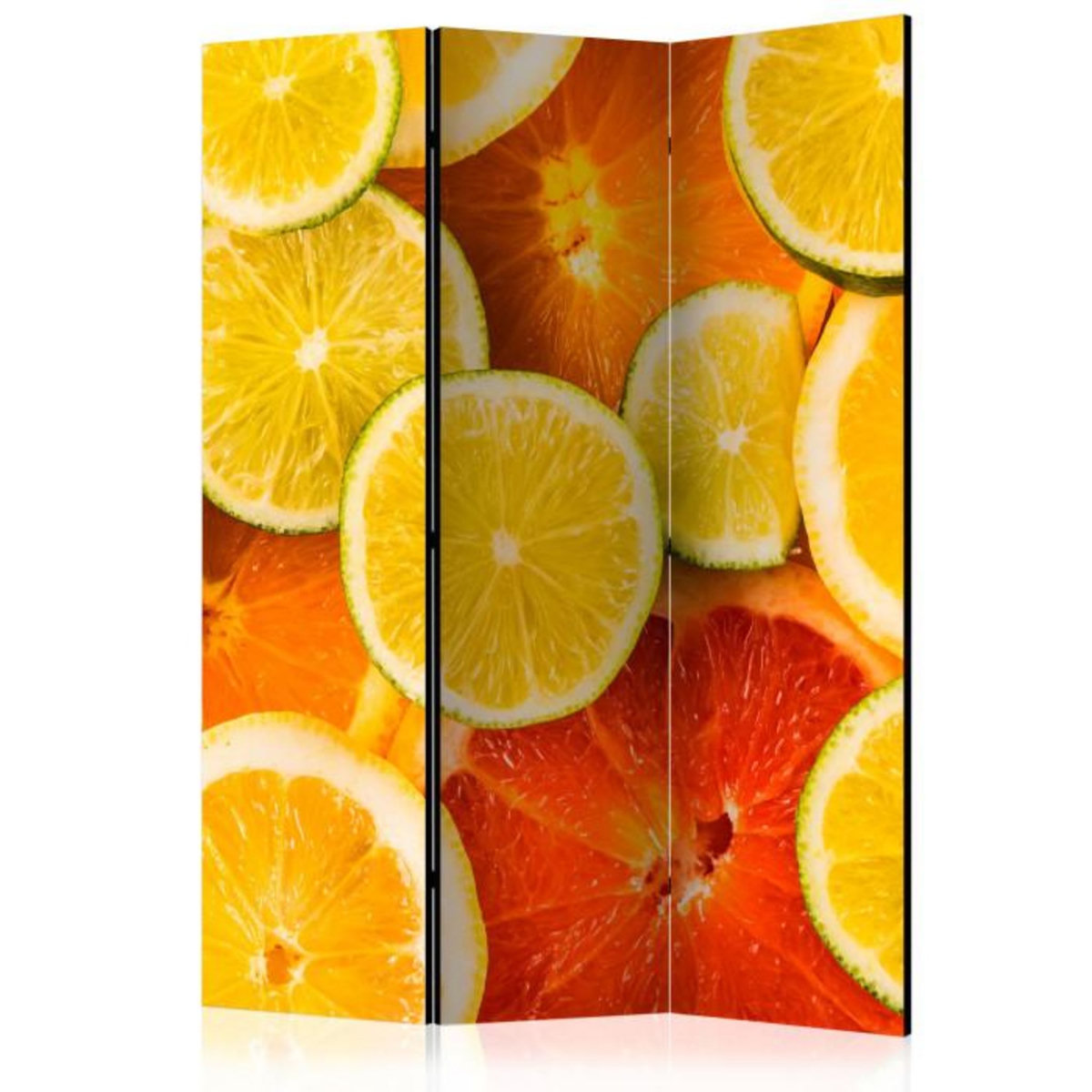 Paris Prix Paravent 3 Volets  Citrus Fruits  135x172cm