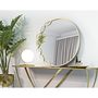 Voir la diapositive 5 : Paris Prix Miroir Mural Design  Eleanor  73cm Or