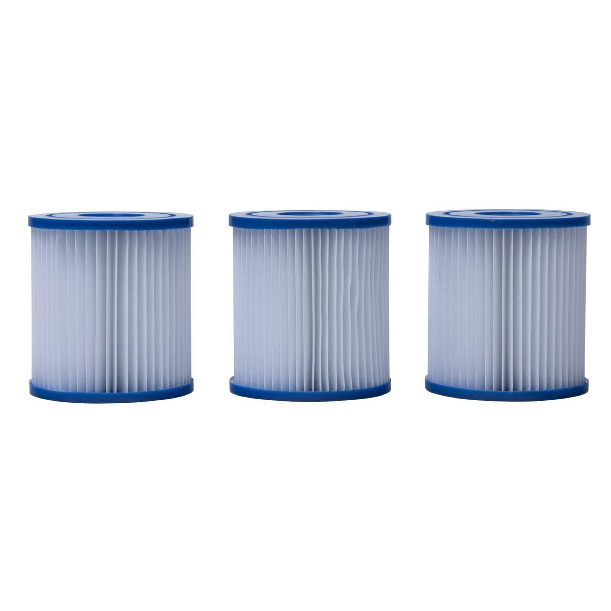 WERKAPRO Lot de 3 cartouches filtres piscine pour épurateur à cartouche modèle H