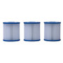 Voir la diapositive 3 : WERKAPRO Lot de 3 cartouches filtres piscine pour épurateur à cartouche modèle H