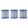 Voir la diapositive 3 : WERKAPRO Lot de 3 cartouches filtres piscine pour épurateur à cartouche modèle H