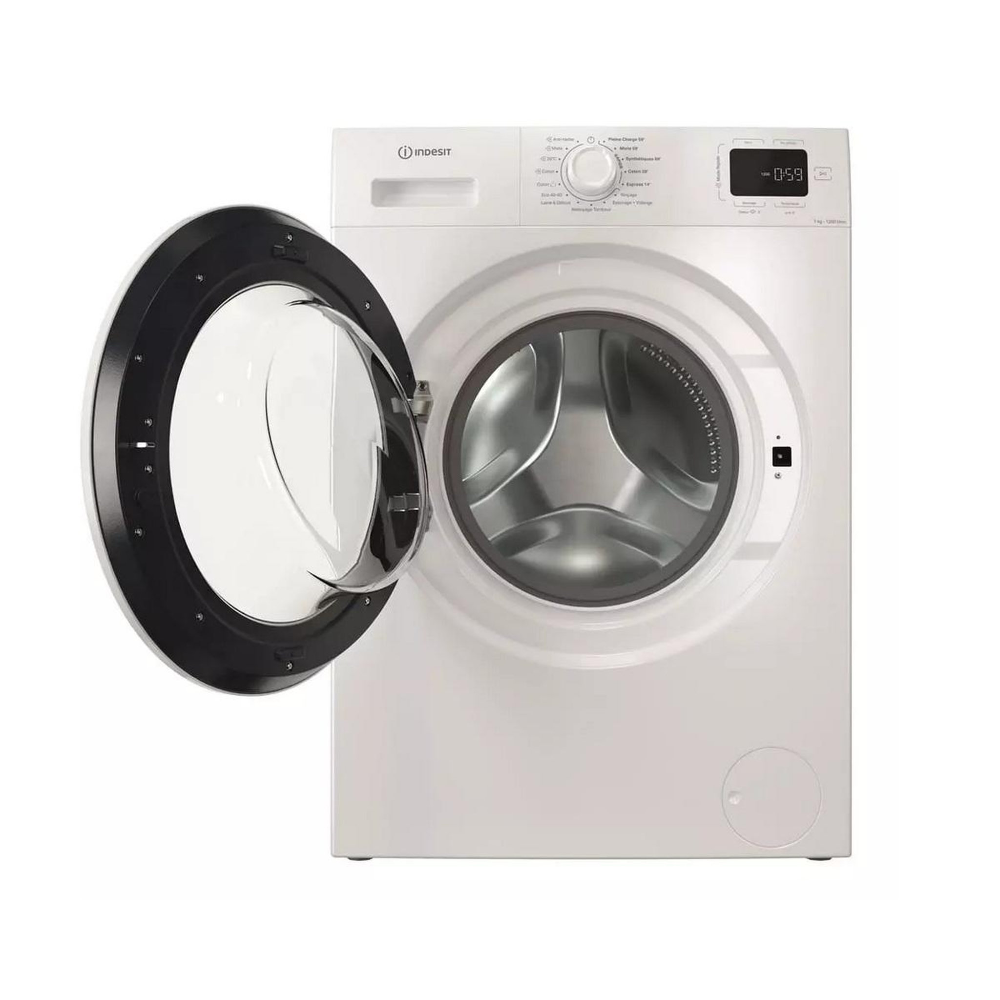 Voir la diapositive 3 : Indesit Lave-linge frontal 7kg 1200 tours/min - imd762mytimefr