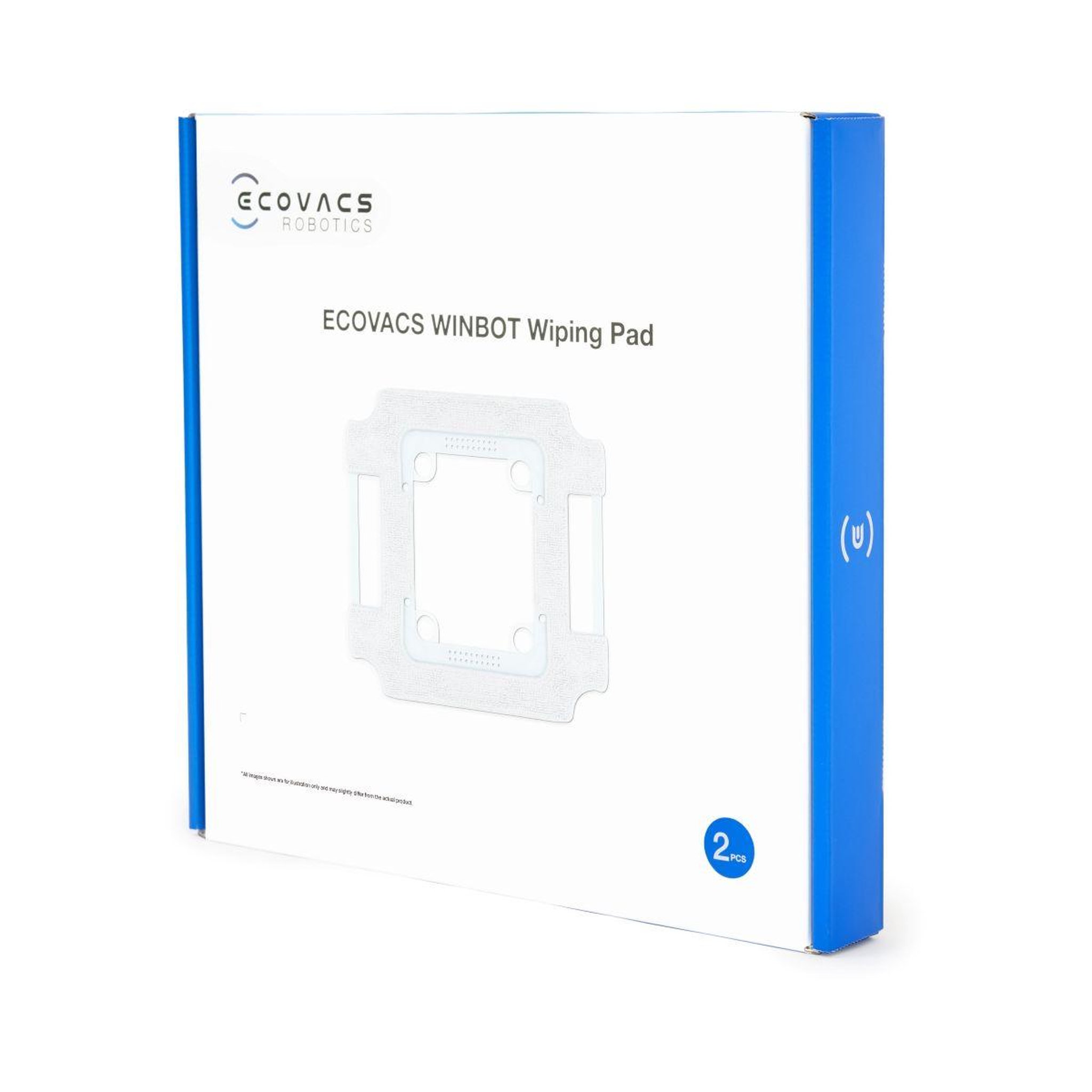 Voir la diapositive 2 : ECOVACS Lingettes et serpillères avec support pour w3 omni x2