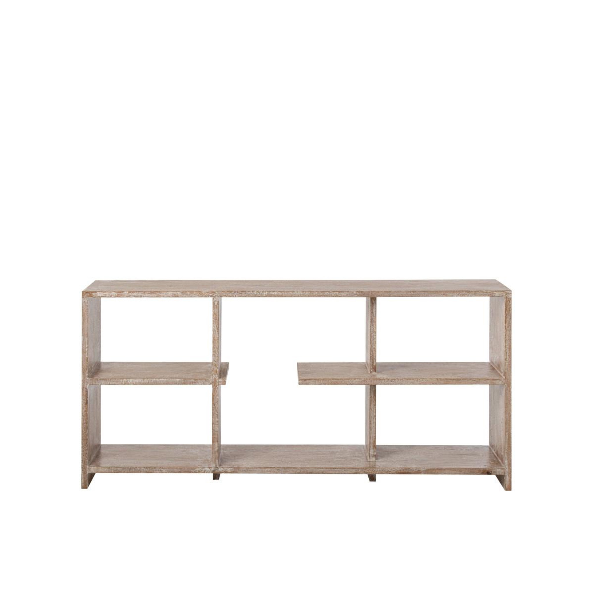 Voir la diapositive 2 : Paris Prix Bibliothèque en bois  manga  172cm blanc cassé