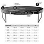 Voir la diapositive 6 : JUMP4FUN Accessoires Trampoline Pack relooking Trampoline 14FT - 427cm - 12 Perches