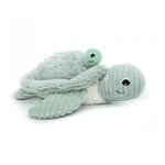 LES DEGLINGOS Tortue Maman et Bébé SAUVENOU en Menthe - Compagnons Tendres et Secrets