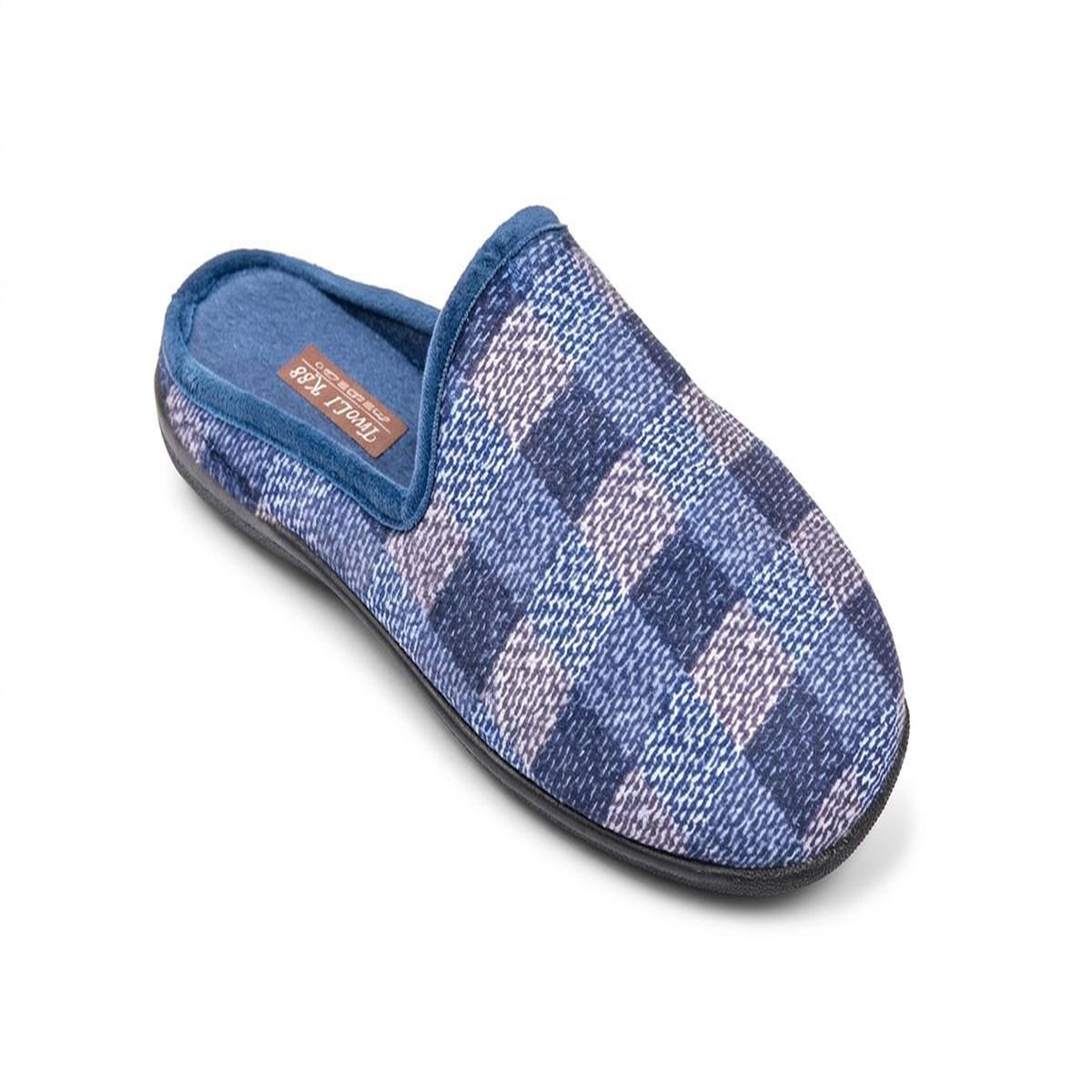 Voir la diapositive 1 : OZABI OZABI Pantoufles Homme Mule Chaudes Antiderapantes Confort