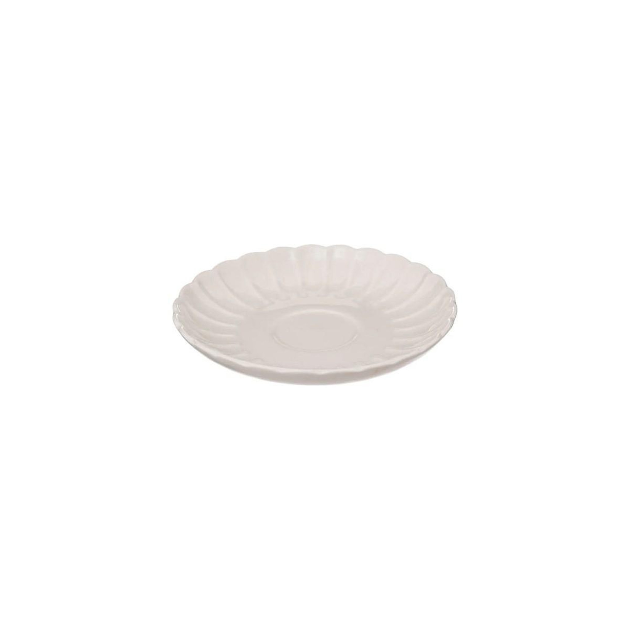 Voir la diapositive 4 : SECRET DE GOURMET Lot de 6 tasses & sous-tasses  romy  9cm blanc