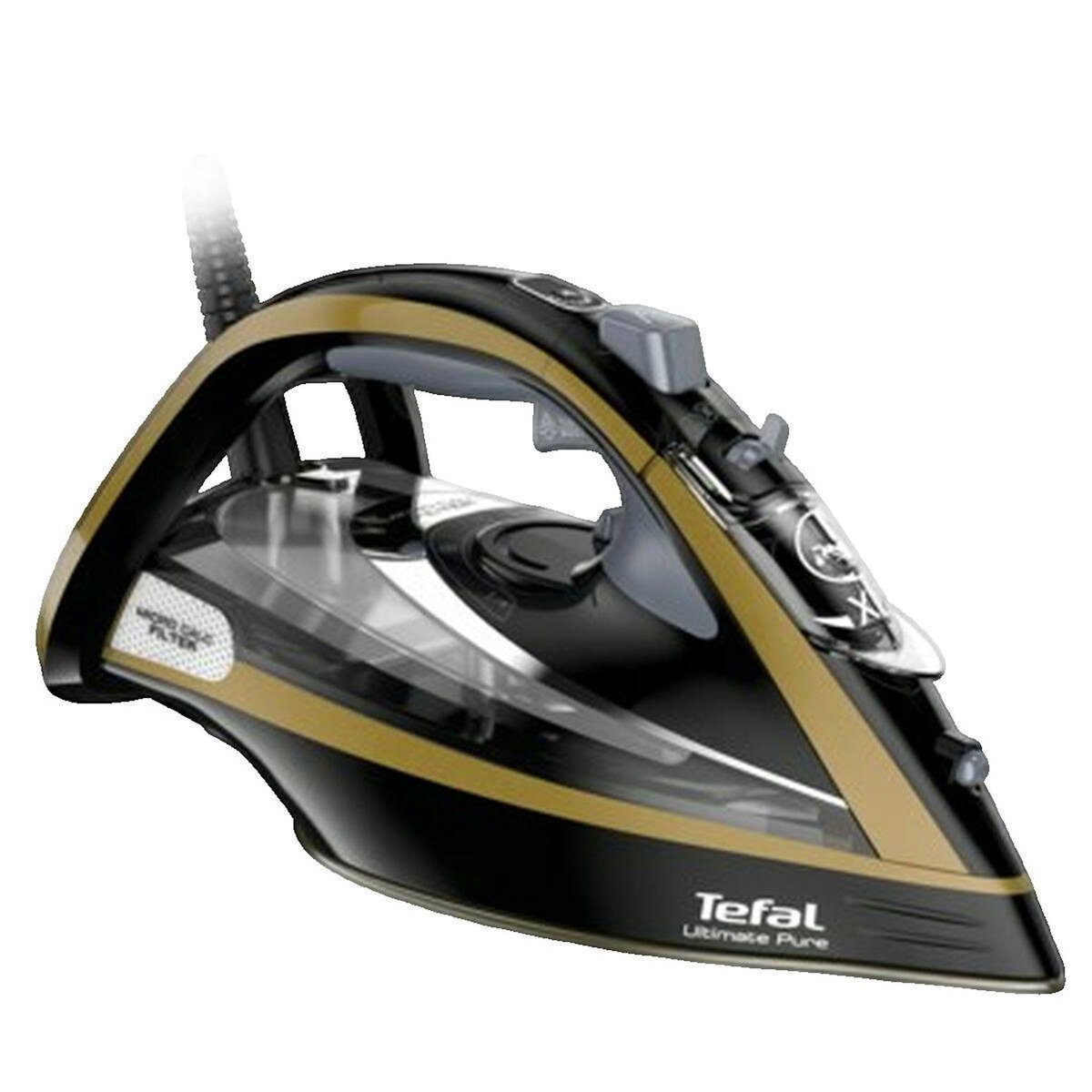 TEFAL Fer à repasser Tefal FV9865E0 Ultimate Pure Noir et Or