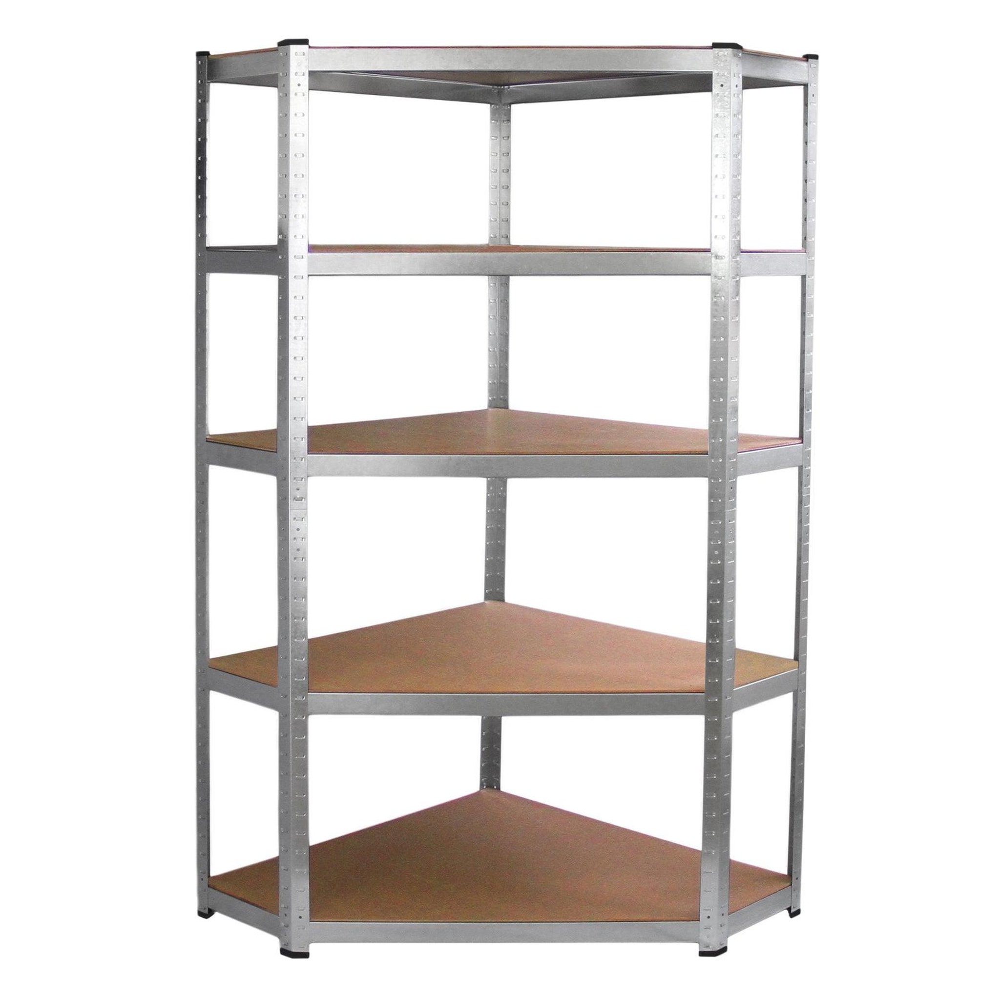 MONSTER RACKING rayonnage d'angle galwix en acier galvanisÉ 90 cm x 30 cm x 180 cm