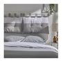 Voir la diapositive 5 : Today Housse de couette - TODAY - CHARME - Coton 57 fils - Gris clair x Dune Constance - 260 x 240 cm