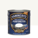 CENTRALE BRICO Peinture fer extérieur Direct sur rouille HAMMERITE blanc brillant 2.5 l