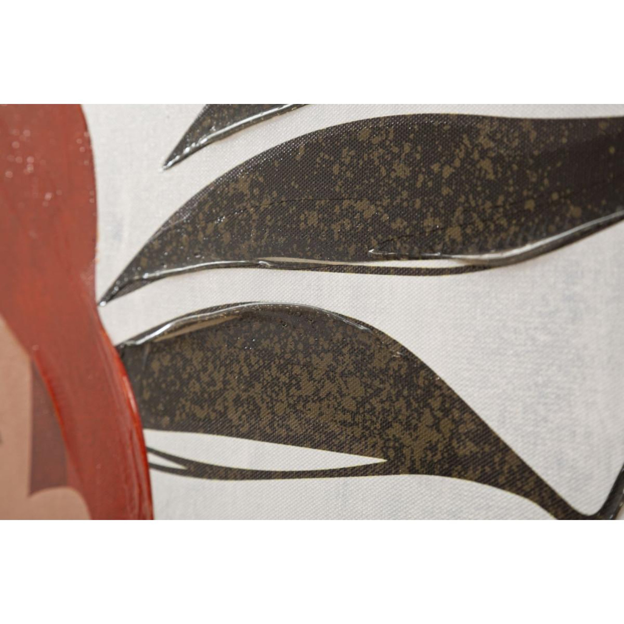 Voir la diapositive 4 : Paris Prix Toile imprimée déco  lady jungle face  80x120cm multicolore
