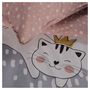 Voir la diapositive 2 : Parure housse de couette fantaisie enfant en coton 57 fils GIRL