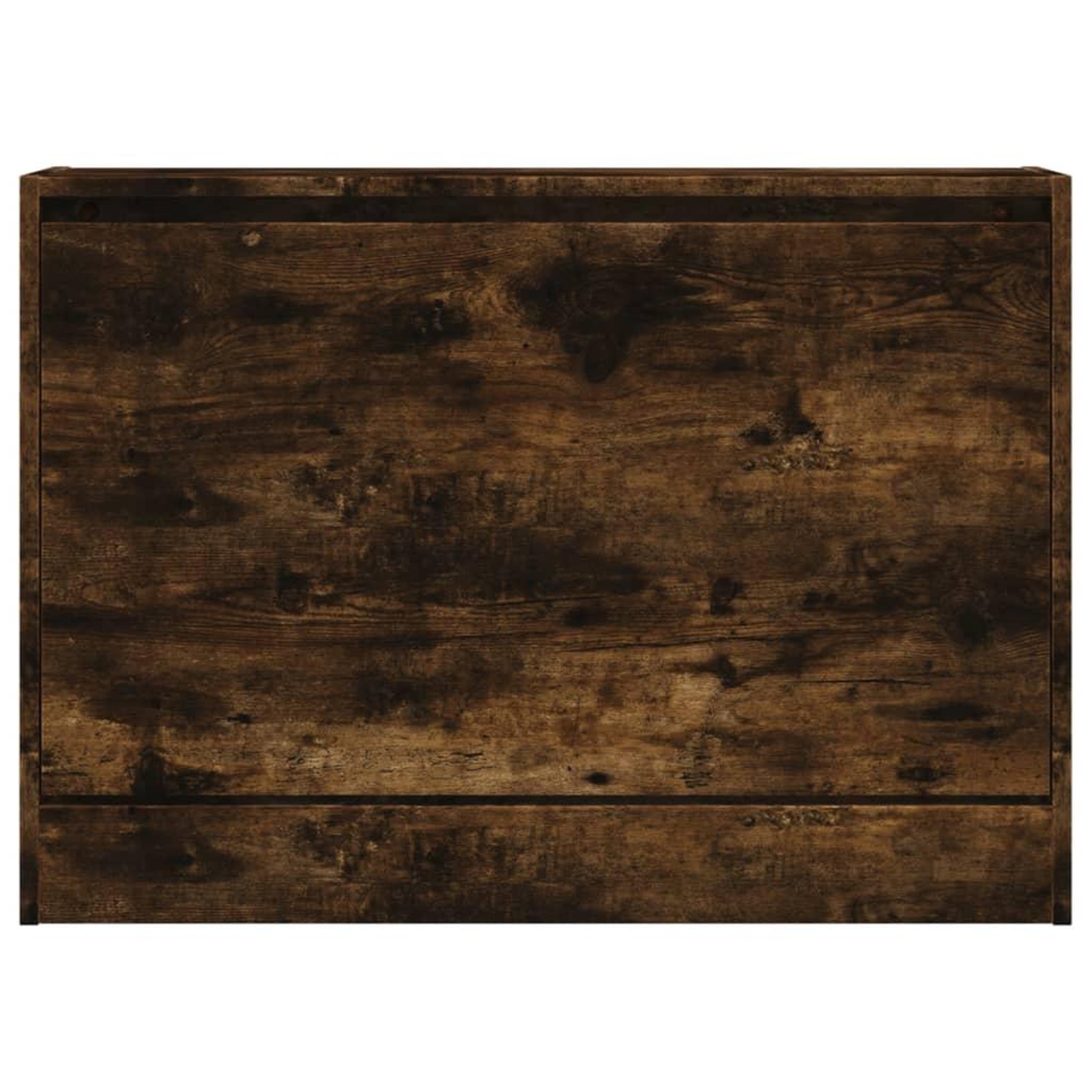 Voir la diapositive 5 : VIDAXL Armoire a chaussures chene fume 80x21x57 cm bois ingenierie