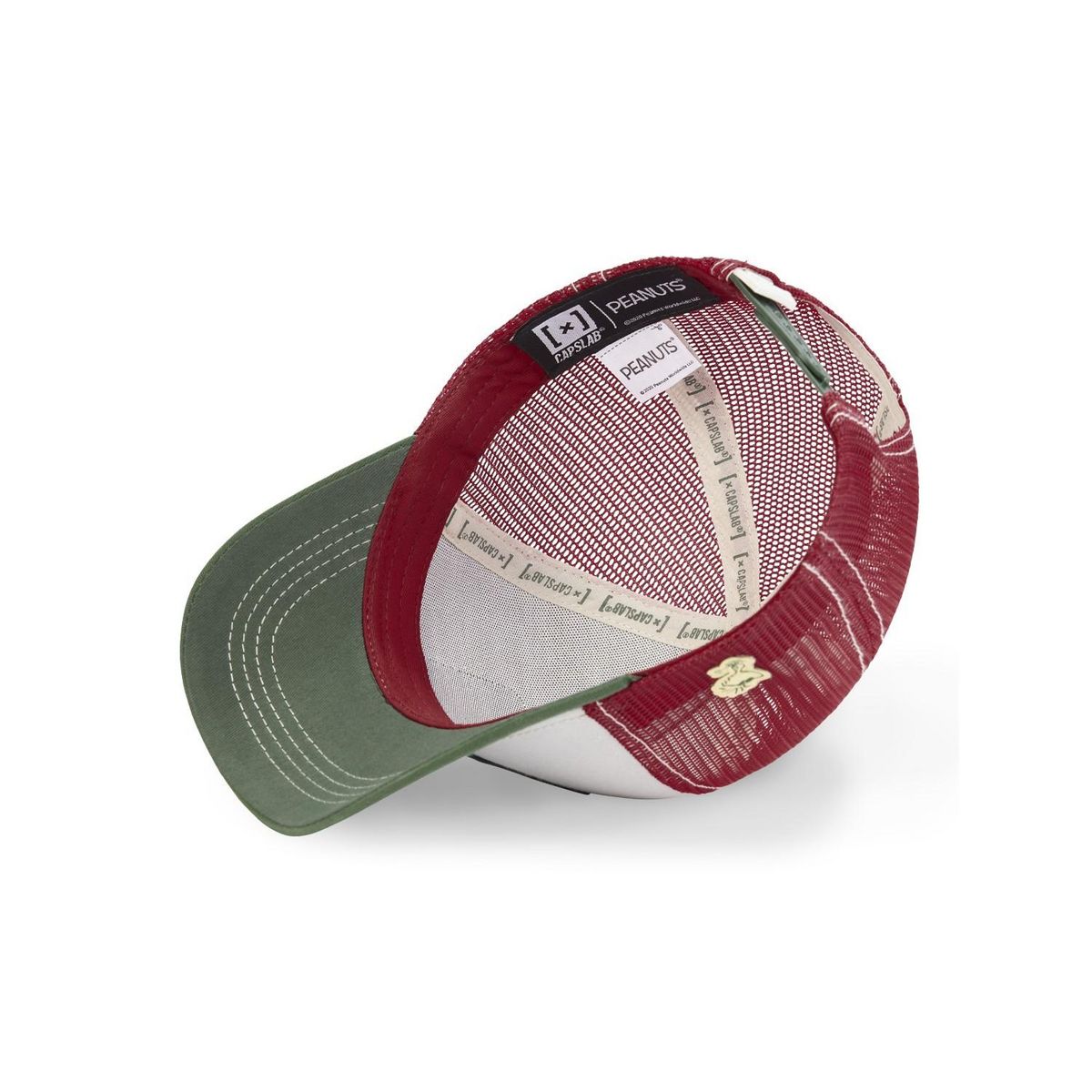 CAPSLAB Casquette Capslab Peanuts Joe Beige