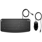 HP HP Pavilion Keyboard and Mouse 200 clavier Souris incluse USB Noir