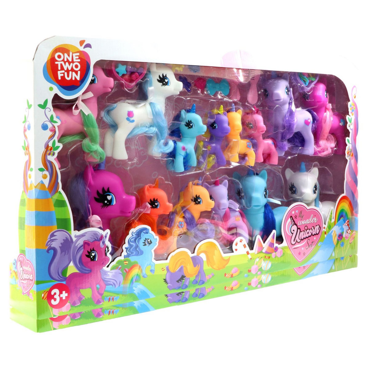One Two Fun Mon merveilleux coffret licorne 41 pièces 