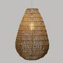 Voir la diapositive 2 : ATMOSPHERA Lampe Suspension Design  Etel  55cm Naturel