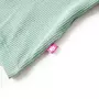 VIDAXL T-shirt enfants manches longues faux col roule menthe foncee 116