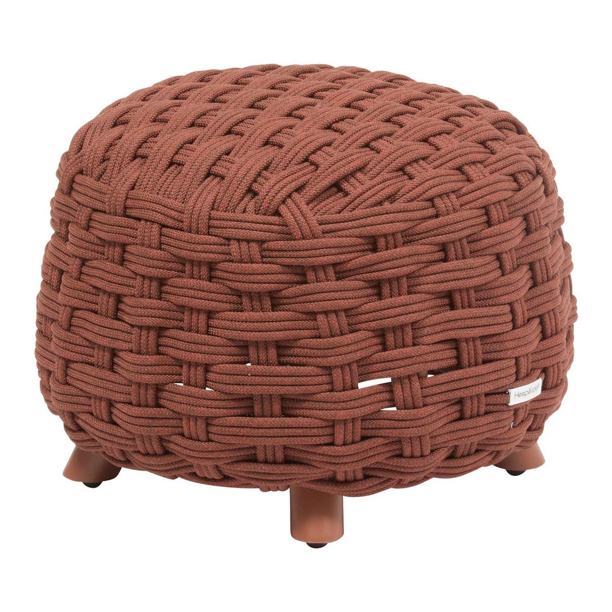 HESPERIDE Pouf de jardin tressé rond OBBAE