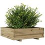 Voir la diapositive 4 : VIDAXL Jardiniere 80x80x26,5 cm bois de pin impregne
