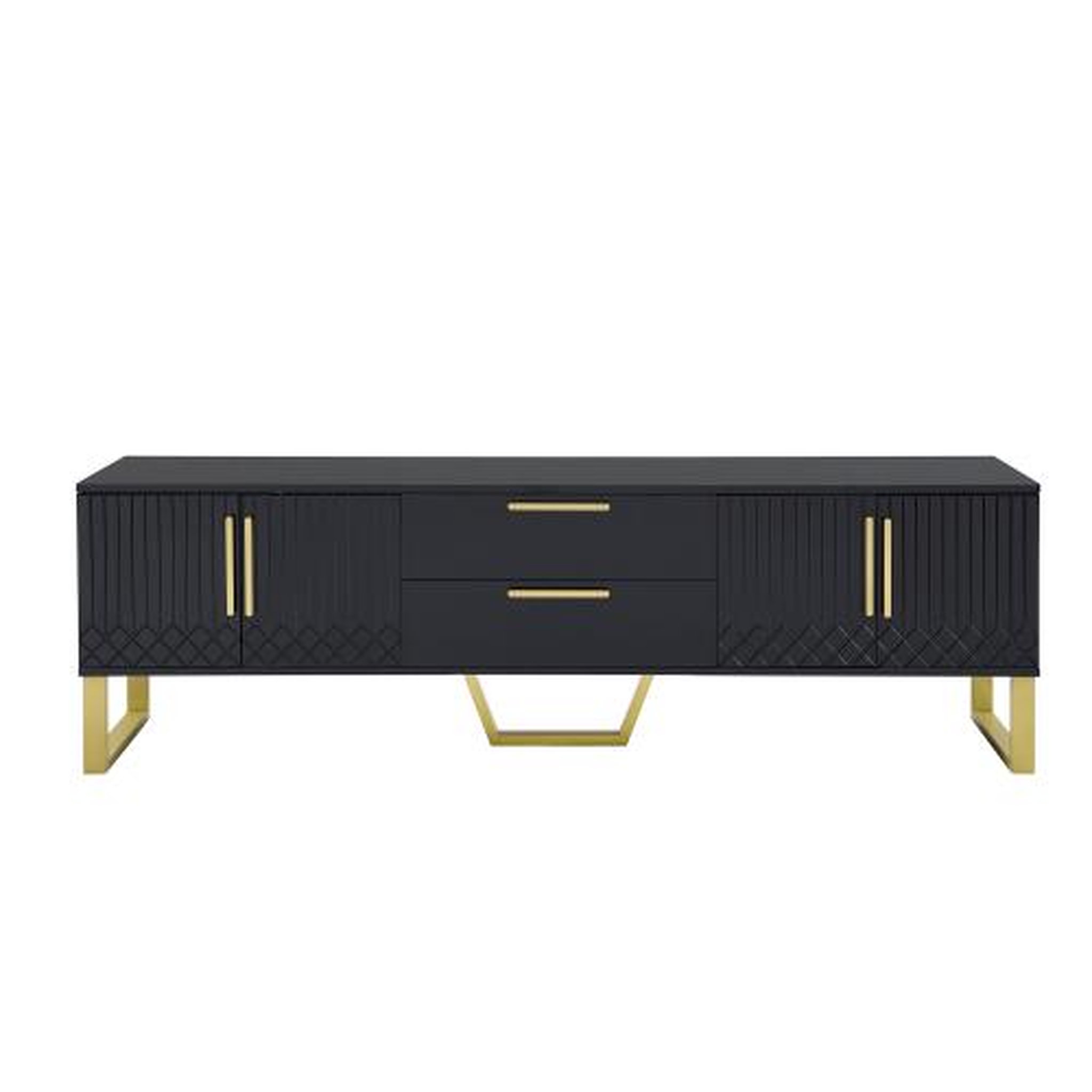 MERAX Meuble tv. Coloris disponibles : Blanc, Noir
