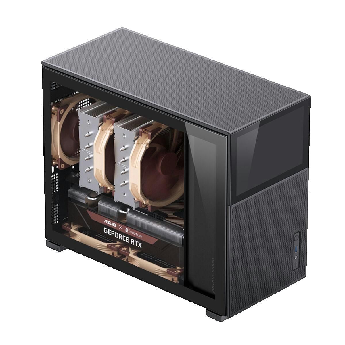 JONSBO Boîtier PC Jonsbo D31 MESH avec Panneau en Verre Trempé - Noir