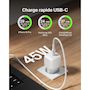 Voir la diapositive 4 : Belkin Chargeur 45W USB Power delivery & 1M C-C blanc