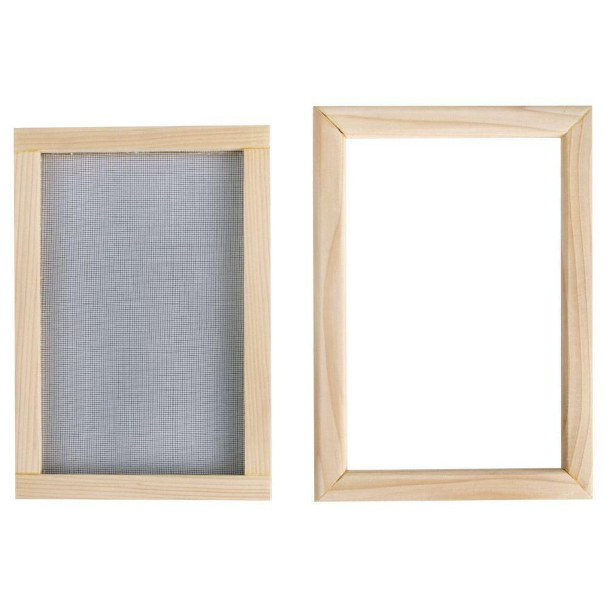 Rayher Moule cadre pour fabrication de papier recyclé 24 x 15,5 cm