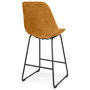 Voir la diapositive 4 : Paris Prix Tabouret de Bar Design  Mayaso  109cm Moutarde
