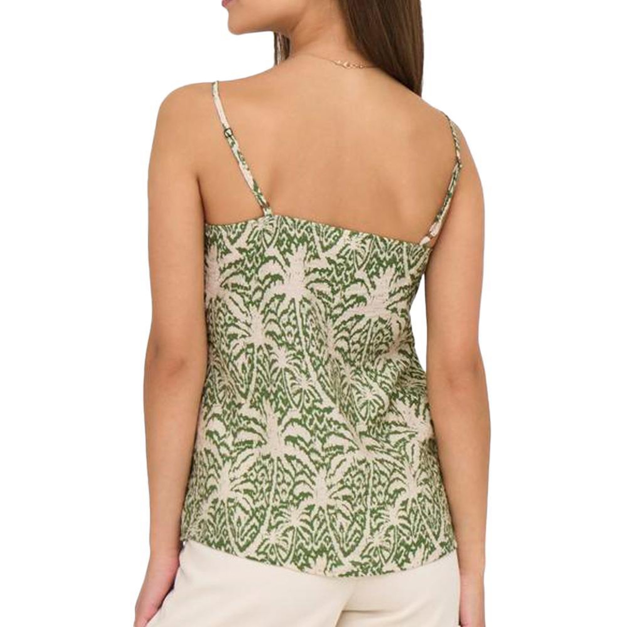 Voir la diapositive 2 : JACQUELINE DE YONG Top /Beige Femme JDY Troya