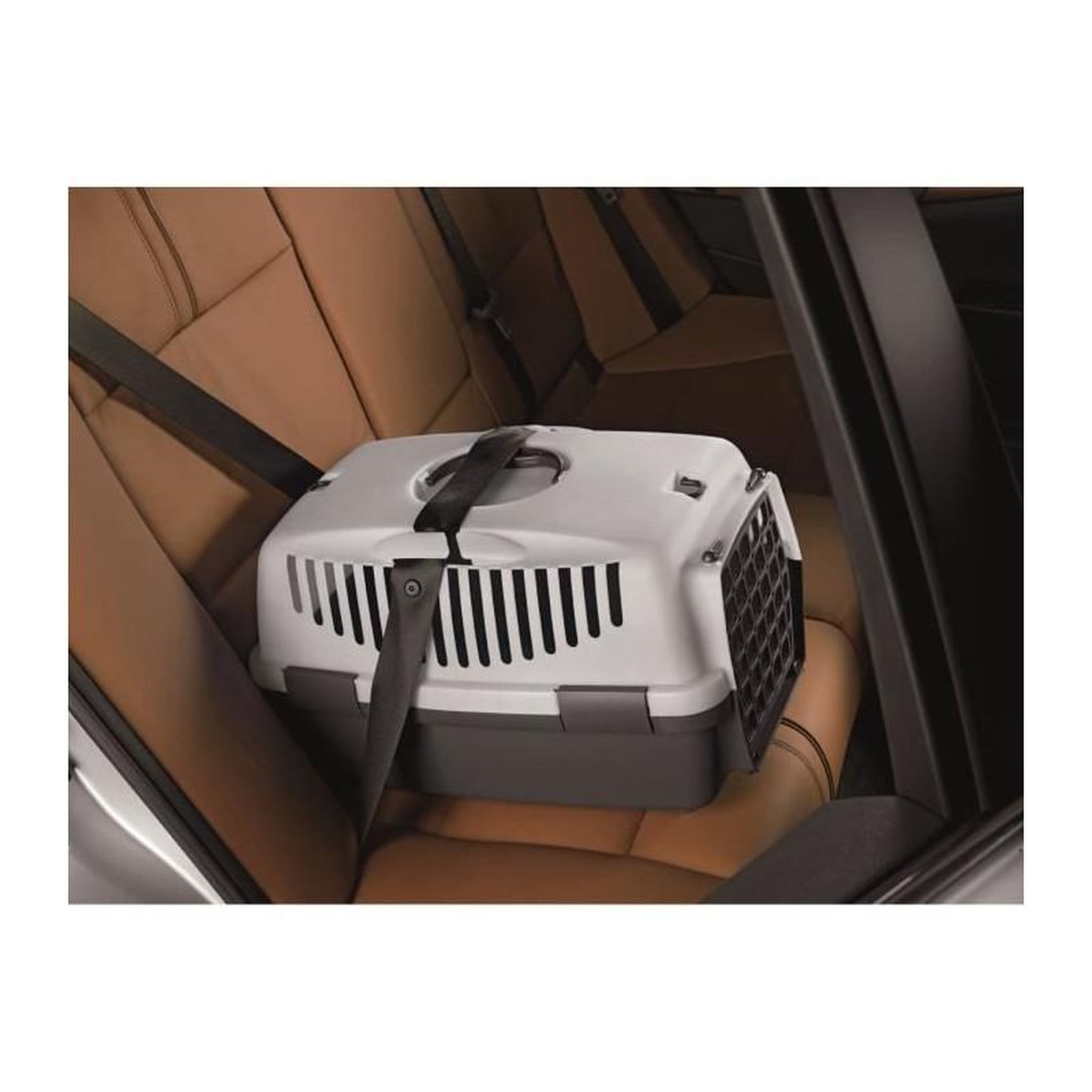 Voir la diapositive 2 : STEFANPLAST STEFANPLAST Box de transport Gulliver 61x40x38cm - Gris - Pour chien