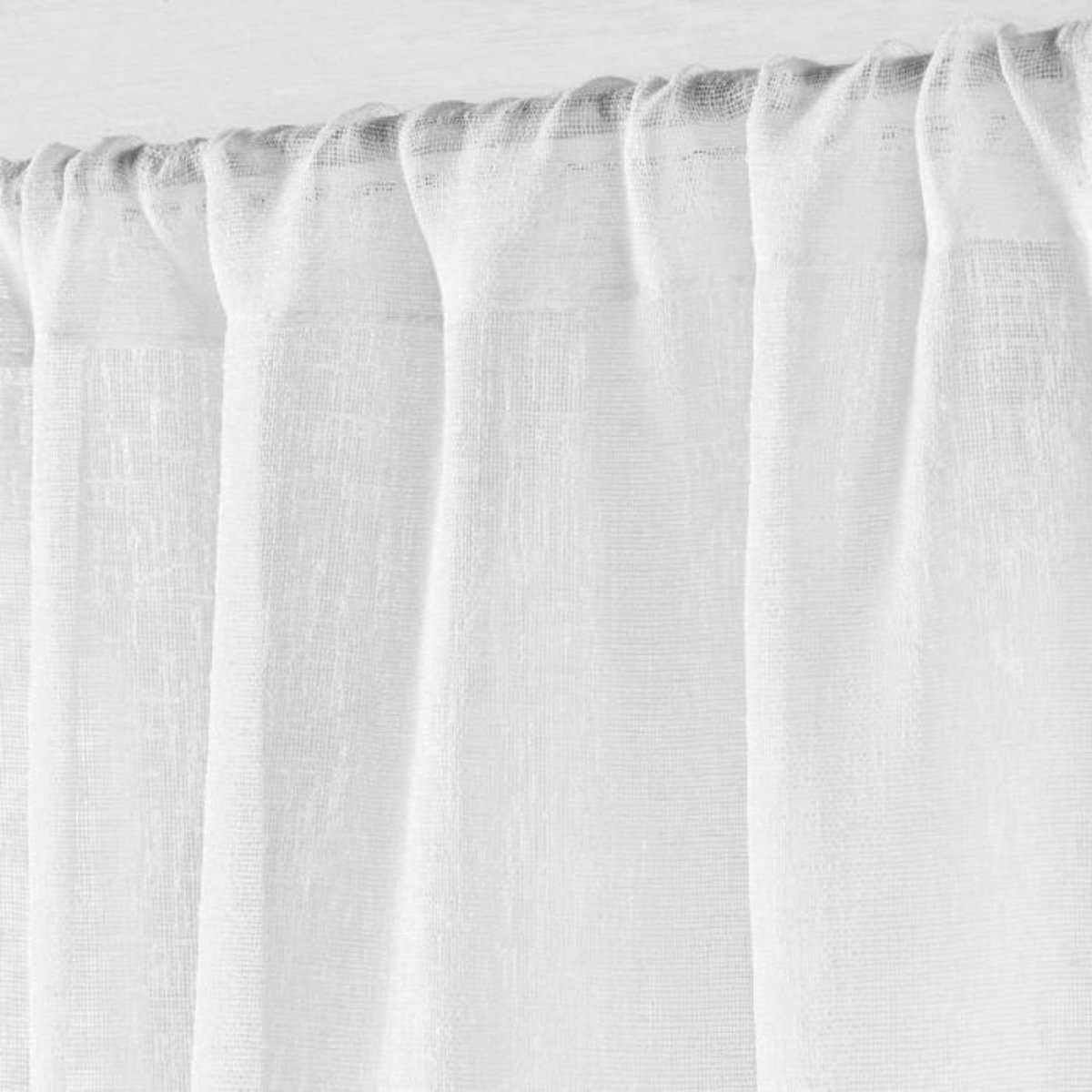 Paris Prix Paire de Voilage Passe-Tringle  Carlin  70x200cm Naturel