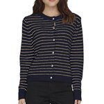 Only Gilet Marine/Beige Femme Only Chester. Coloris disponibles : Bleu