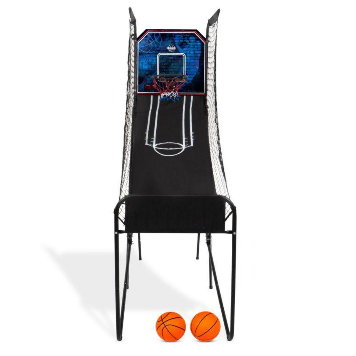 BUMBER Panier de basket pliable Monoshot SAN DIEGO avec Compteur de point électronique