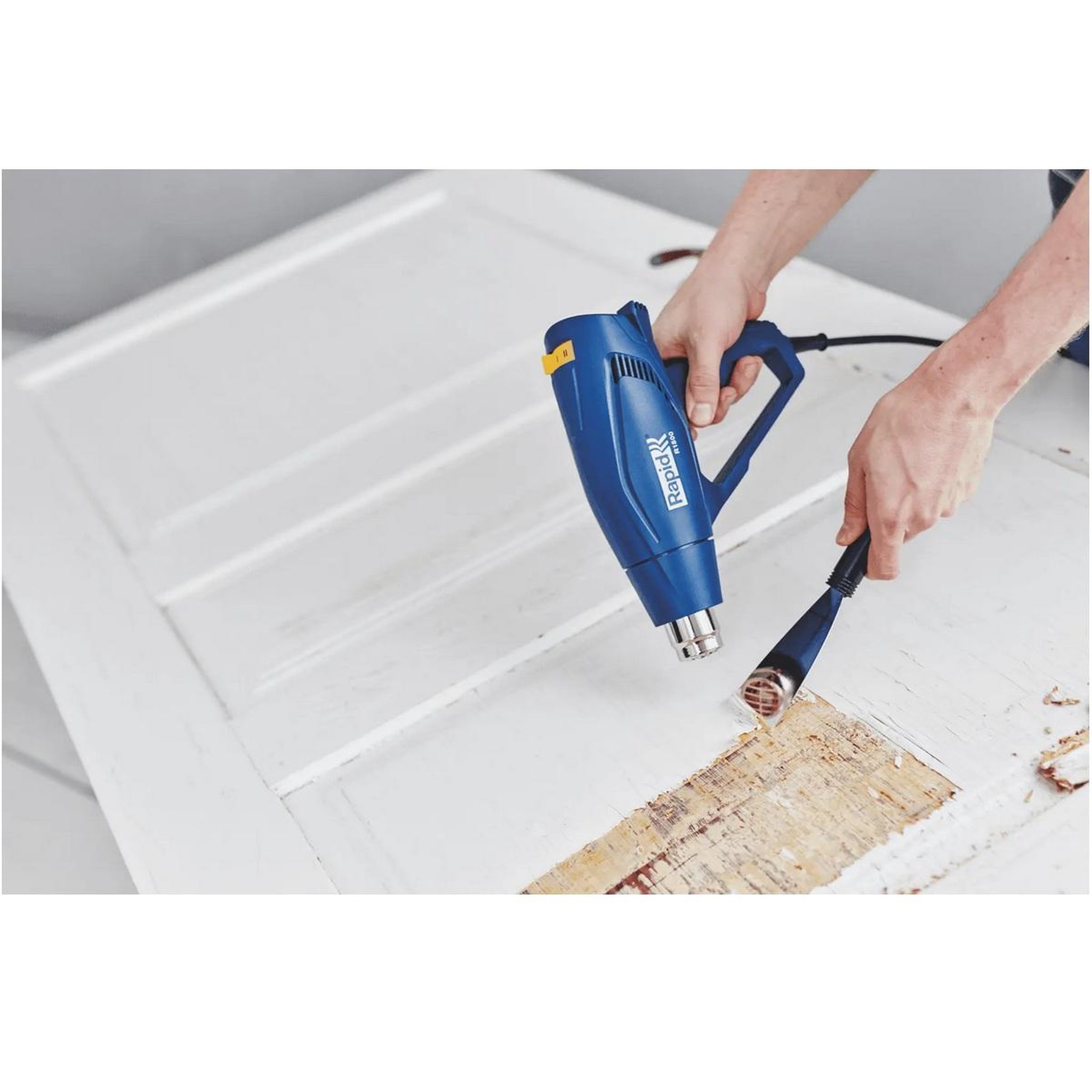 Voir la diapositive 5 : Rapid Pistolet à air chaud 1800w coffret avec 2 spatules et 4 buse - 252673
