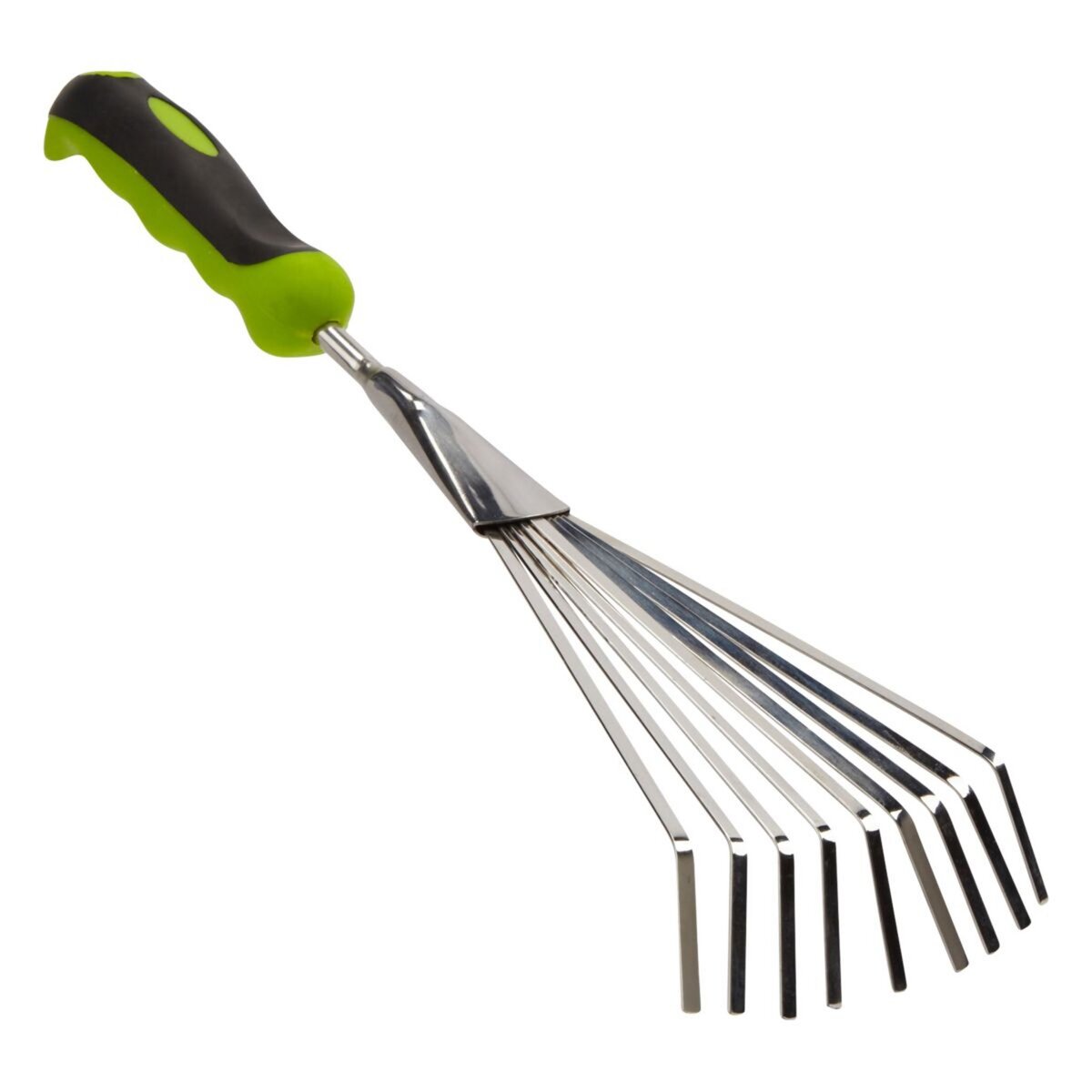 GARDENSTAR Rateau à main - En acier inoxydable - 41 x 13,5 cm